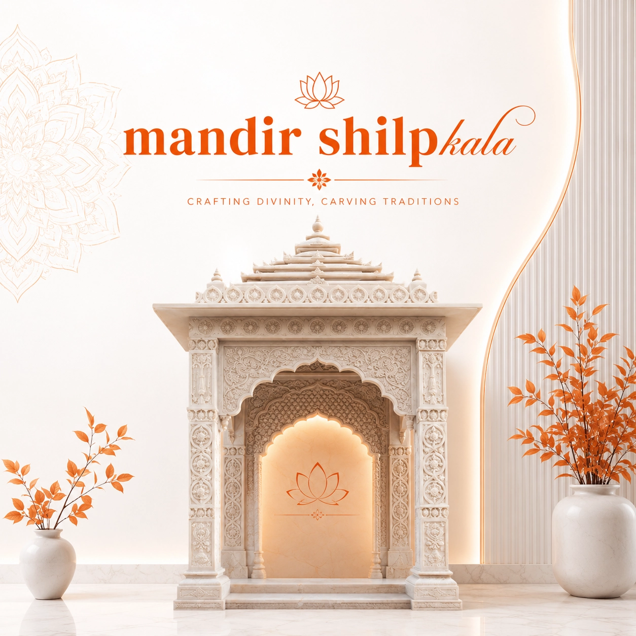 Custom Marble Mandirs for Homes